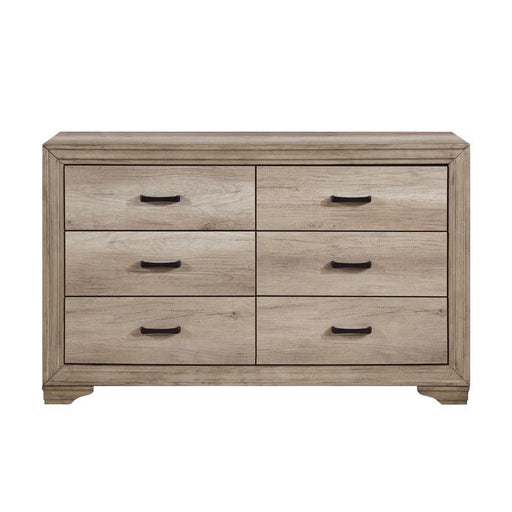 Lonan 6 Drawer Dresser in Natural 1955-5 - Big's Furniture (NV) - Multi Location