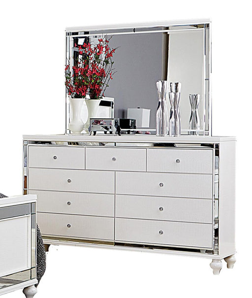 Alonza 9 Drawer Dresser in White 1845-5 - Big's Furniture (NV) - Multi Location