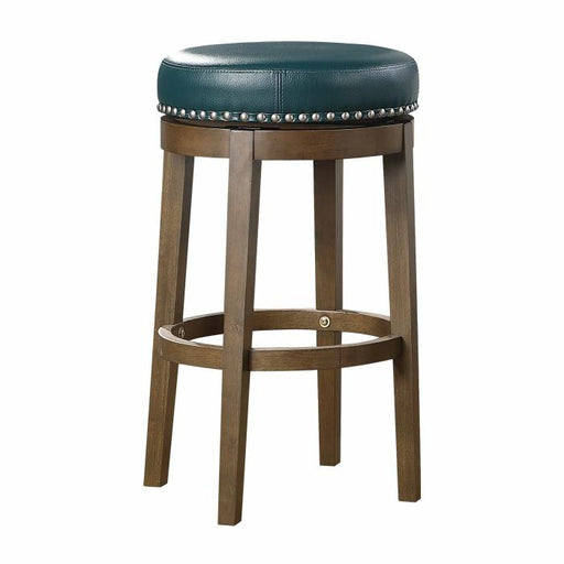 5681GEN-29 - Round Swivel Pub Height Stool, Green - Big's Furniture (NV) - Multi Location