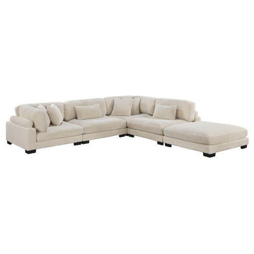8555BE5OT - (5)5-Piece Modular Sectional with Ottoman - Big's Furniture (NV) - Multi Location