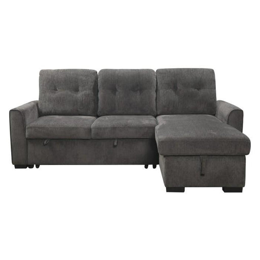 9402DGYSC - (2)2-Piece Reversible Sectional with Pull-out Bed and Hidden Storage - Big's Furniture (NV) - Multi Location