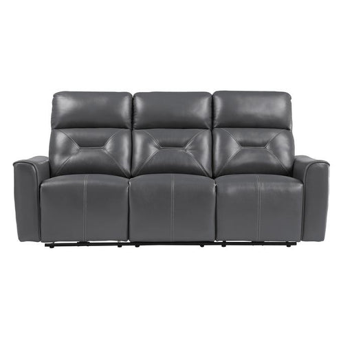 9446GY-3PW - Power Double Reclining Sofa with USB Ports - Big's Furniture (NV) - Multi Location