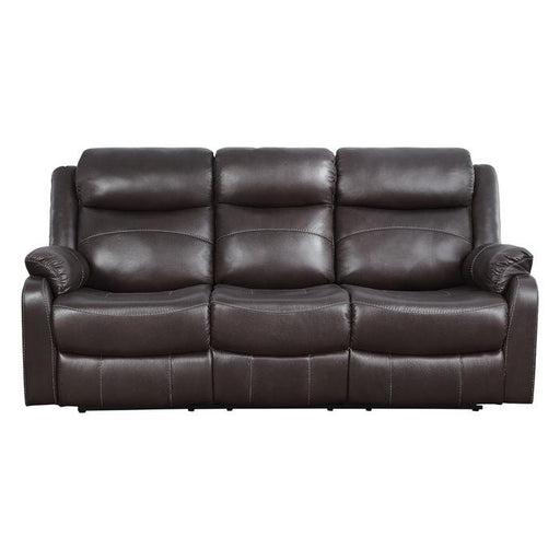 9990DB-3 - Double Lay Flat Reclining Sofa with Center Drop-Down Cup Holders - Big's Furniture (NV) - Multi Location