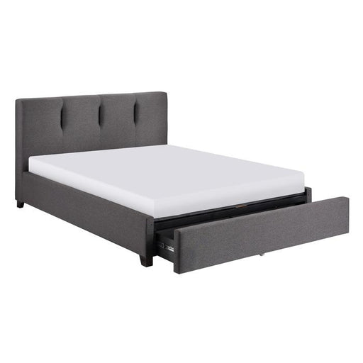 Aitana (4) Eastern King Platform Bed with Storage Footboard - Big's Furniture (NV) - Multi Location