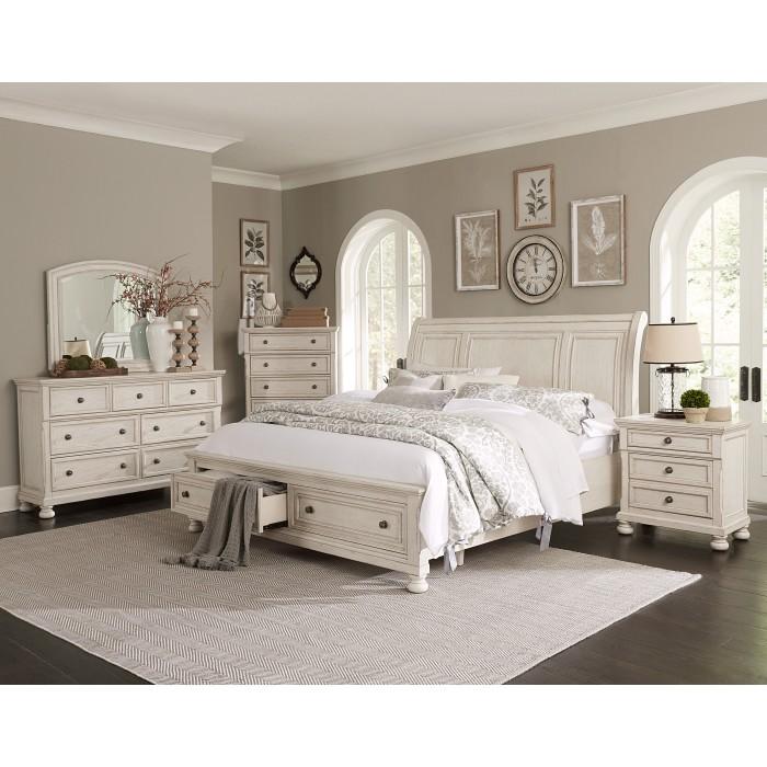 Bethel (3) Queen Platform Bed with Footboard Storage - Big's Furniture (NV) - Multi Location