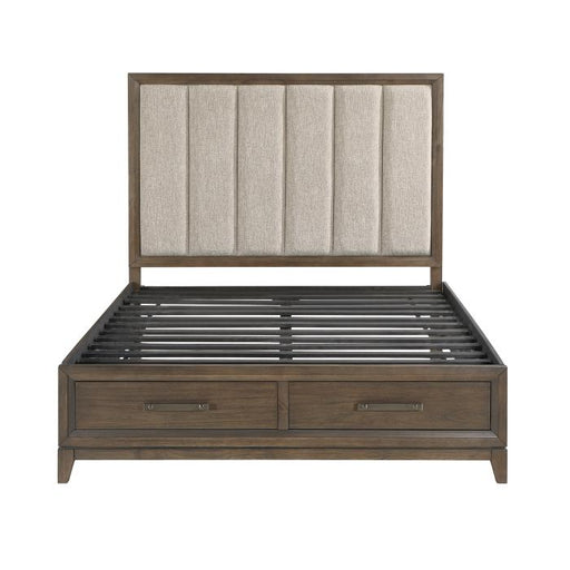 Cambridge (3) Eastern King Platform Bed with Footboard Storage - Big's Furniture (NV) - Multi Location