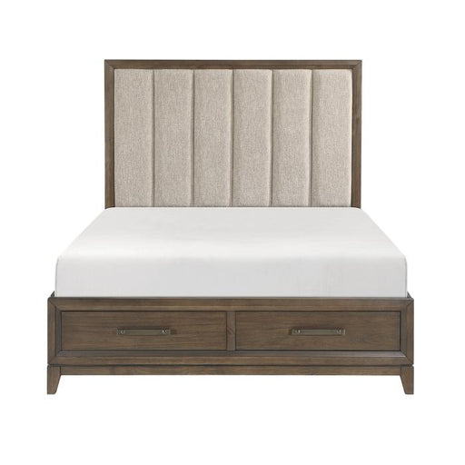 Cambridge (3) Eastern King Platform Bed with Footboard Storage - Big's Furniture (NV) - Multi Location