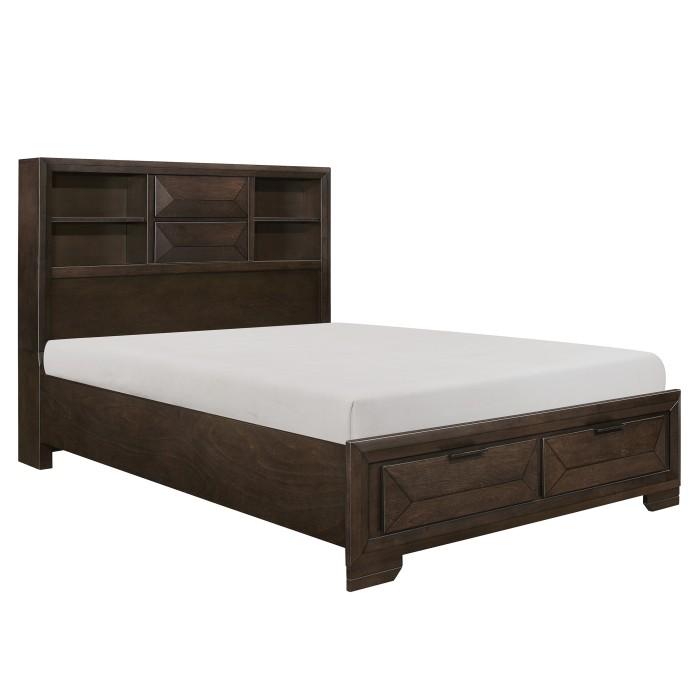 Chesky (3)California King Platform Bed with Footboard Storage - Big's Furniture (NV) - Multi Location