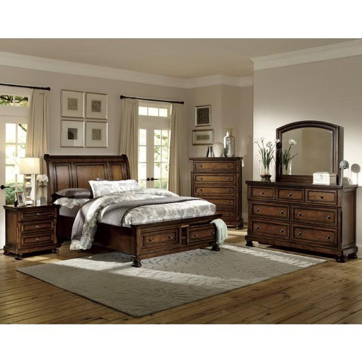 Cumberland (3)California King Sleigh Platform Bed with Footboard Storage - Big's Furniture (NV) - Multi Location