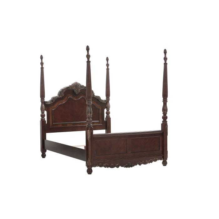 Frazier Park (4)Eastern King Poster Bed - Big's Furniture (NV) - Multi Location