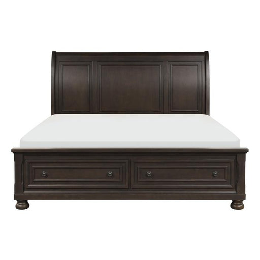 Begonia (3)California King Platform Bed with Footboard Storage - Big's Furniture (NV) - Multi Location