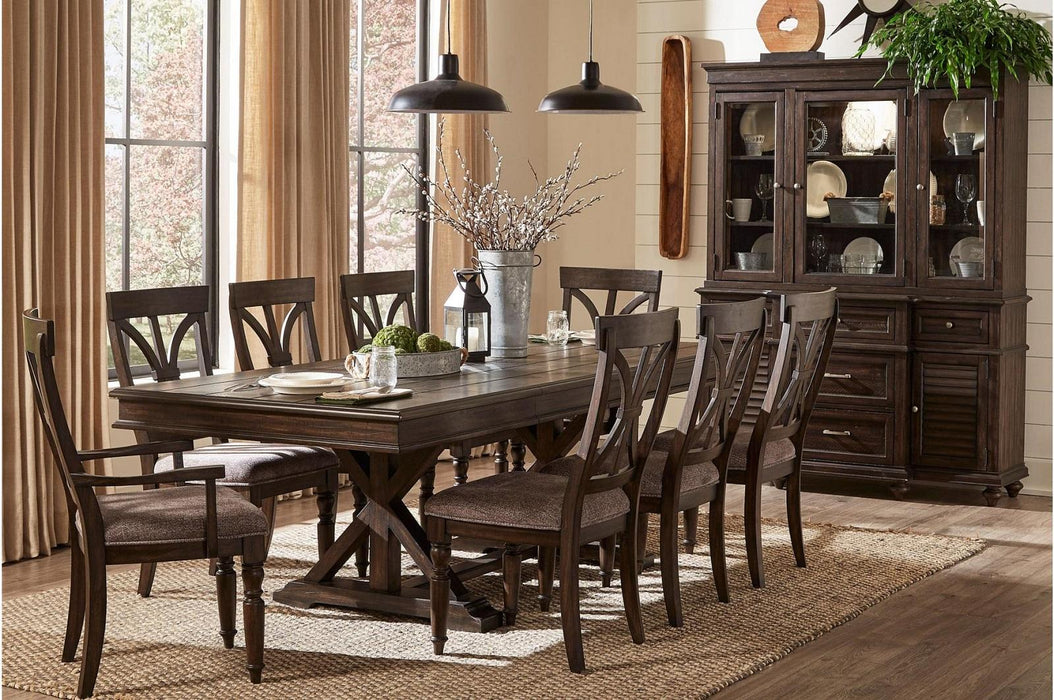 Cardano Buffet & Hutch in Charcoal 1689-50 - Big's Furniture (NV) - Multi Location