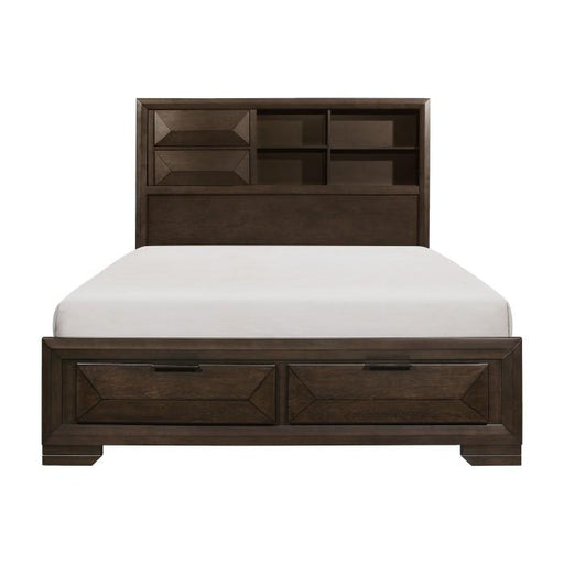 Chesky (3)California King Platform Bed with Footboard Storage - Big's Furniture (NV) - Multi Location