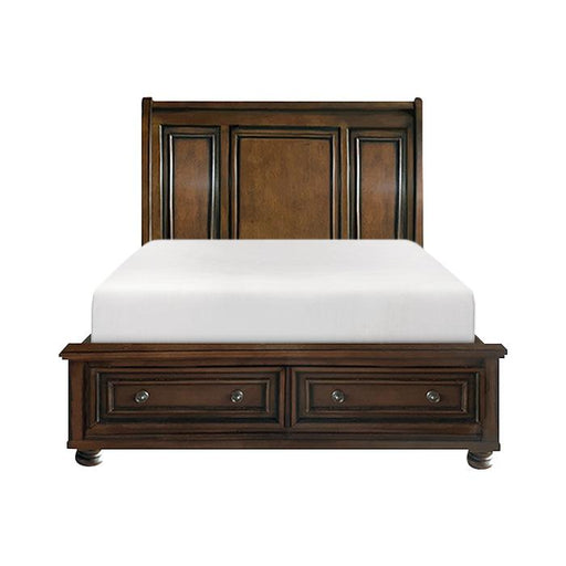 Cumberland (3)California King Sleigh Platform Bed with Footboard Storage - Big's Furniture (NV) - Multi Location