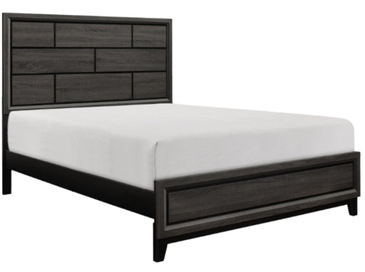 Davi Queen Panel Bed in Gray 1645-1 - Big's Furniture (NV) - Multi Location