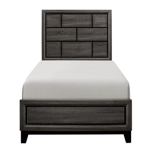 Davi Twin Panel Bed in Gray 1645T-1 - Big's Furniture (NV) - Multi Location
