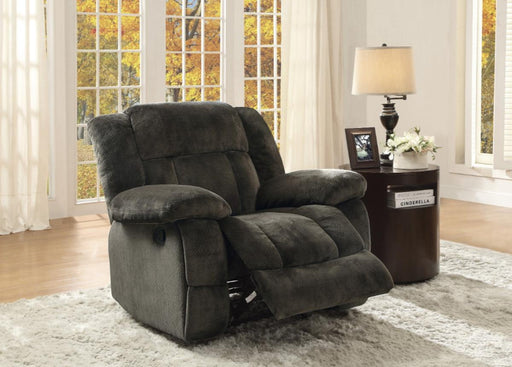 Laurelton Glider Reclining Chair in Chocolate 9636-1 - Big's Furniture (NV) - Multi Location