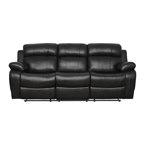Marille Double Reclining Sofa in Black - Big's Furniture (NV) - Multi Location