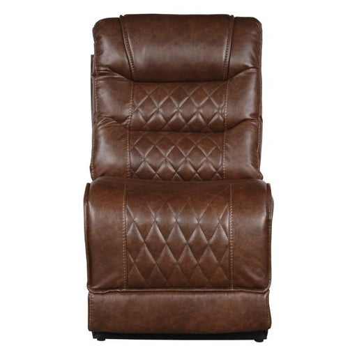 Putnam Armless Chair in Brown 9405BR-AC - Big's Furniture (NV) - Multi Location