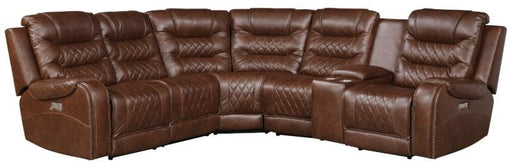 Putnam Corner Seat in Brown 9405BR-CR - Big's Furniture (NV) - Multi Location