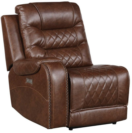 Putnam Power Left Side Reclining Chair with USB Port in Brown 9405BR-LRPW - Big's Furniture (NV) - Multi Location