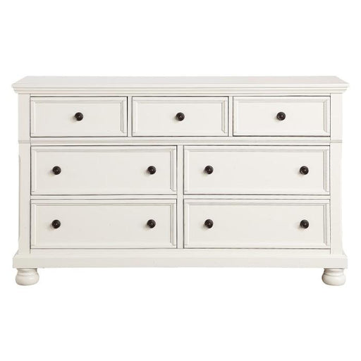 Laurelin 7 Drawer Dresser in White 1714W-5 - Big's Furniture (NV) - Multi Location