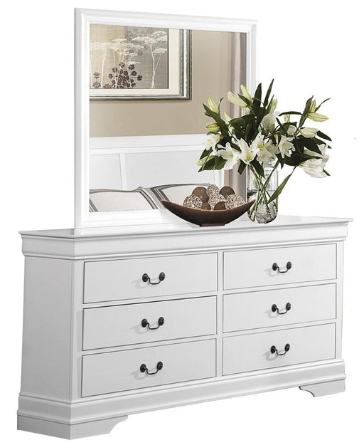 Mayville 6 Drawer Dresser in White 2147W-5 - Big's Furniture (NV) - Multi Location