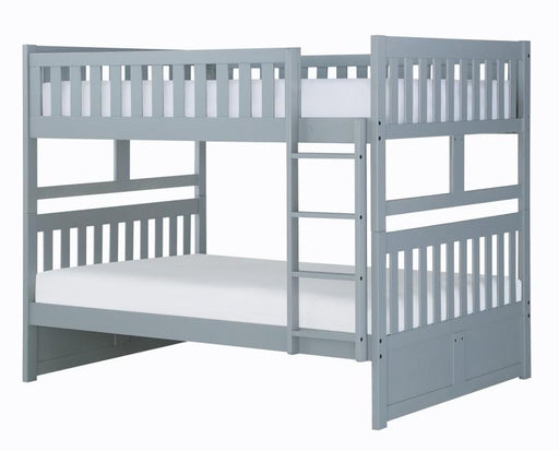 Orion Full/Full Bunk Bed in Gray B2063FF-1 - Big's Furniture (NV) - Multi Location