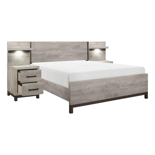 Zephyr 5pc Set Eastern King Wall Bed (EK+2NS+2NS-P) - Big's Furniture (NV) - Multi Location