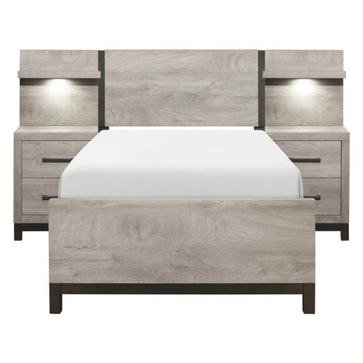 Zephyr 5pc Set Twin Wall Bed (TB+2NS+2NS-P) - Big's Furniture (NV) - Multi Location