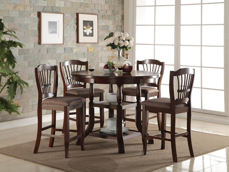 New Classic Bixby Counter Dining Table in Espresso - Big's Furniture (NV) - Multi Location