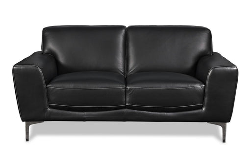 New Classic Carrara Loveseat in Black - Big's Furniture (NV) - Multi Location