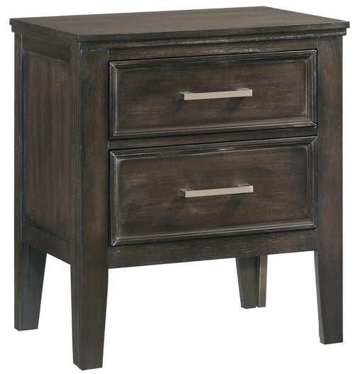 New Classic Furniture Andover 2 Drawer Nightstand in Nutmeg - Big's Furniture (NV) - Multi Location