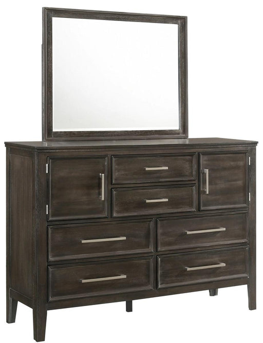 New Classic Furniture Andover 6 Drawer Dresser in Nutmeg - Big's Furniture (NV) - Multi Location