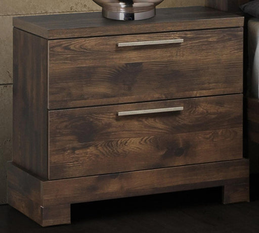 New Classic Furniture Campbell 2 Drawer Nightstand in Ranchero - Big's Furniture (NV) - Multi Location