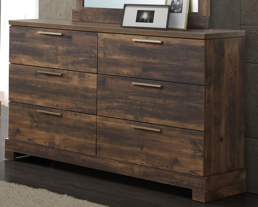 New Classic Furniture Campbell 6 Drawer Dresser in Ranchero - Big's Furniture (NV) - Multi Location