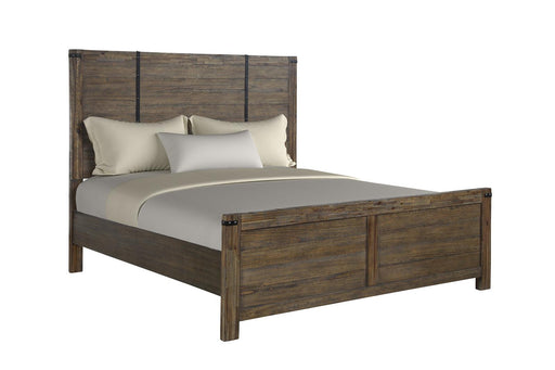 New Classic Furniture Galleon Queen Bed in Weathered Walnut - Big's Furniture (NV) - Multi Location