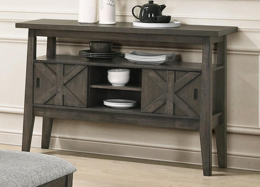 New Classic Furniture Gulliver Server in Rustic Brown - Big's Furniture (NV) - Multi Location