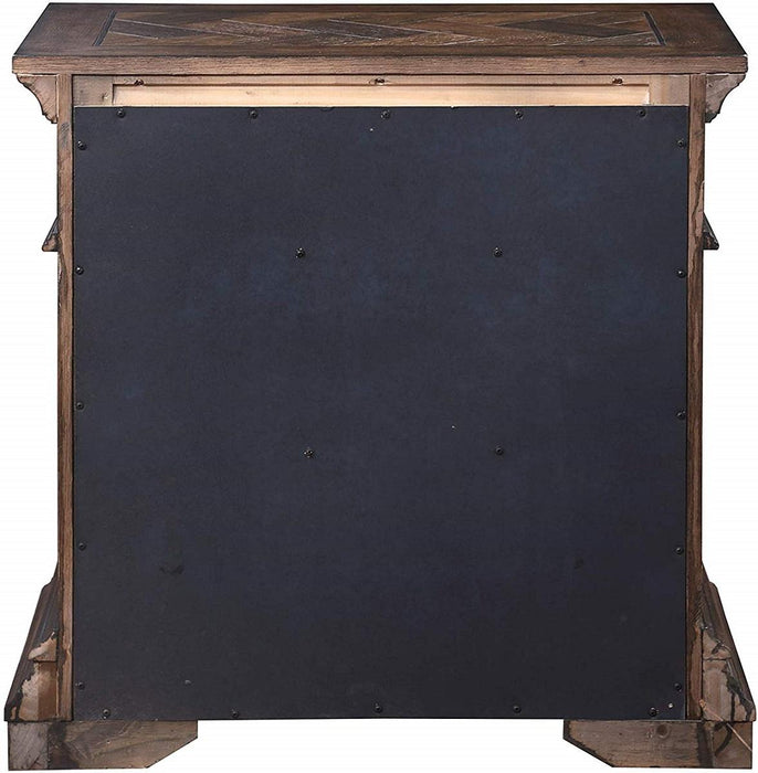 New Classic Furniture Mar Vista 3 Drawer Nightstand in Brushed Walnut - Big's Furniture (NV) - Multi Location
