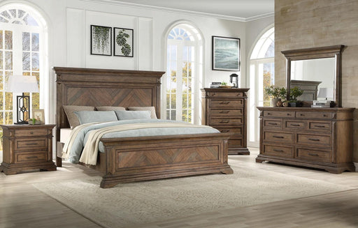 New Classic Furniture Mar Vista 9 Drawer Dresser in Brushed Walnut - Big's Furniture (NV) - Multi Location