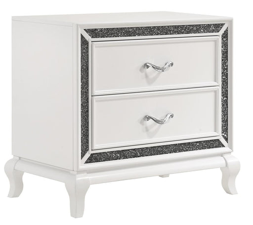 New Classic Furniture Park Imperial 2 Drawer Nightstand in White - Big's Furniture (NV) - Multi Location