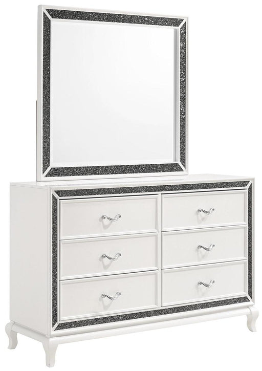 New Classic Furniture Park Imperial 6 Drawer Dresser in White - Big's Furniture (NV) - Multi Location