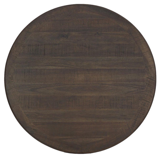 New Classic Furniture Prairie Point Round Counter Height Table in Black - Big's Furniture (NV) - Multi Location