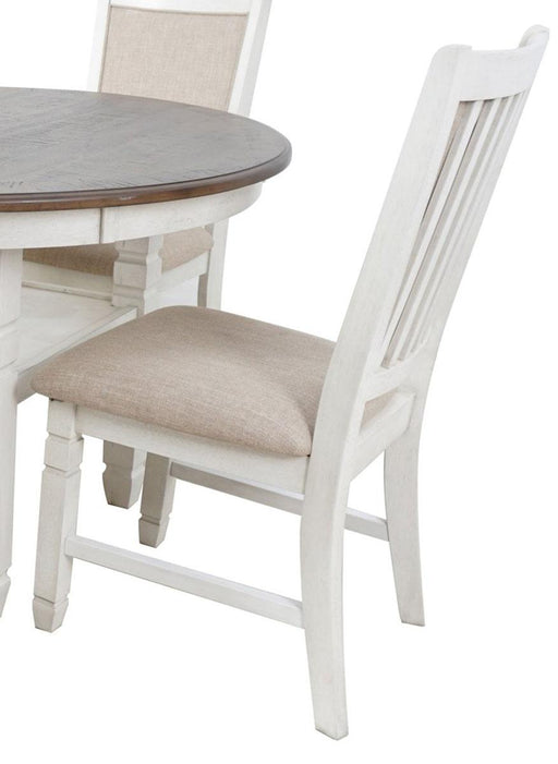 New Classic Furniture Prairie Point Side Chair in White (Set of 2) - Big's Furniture (NV) - Multi Location