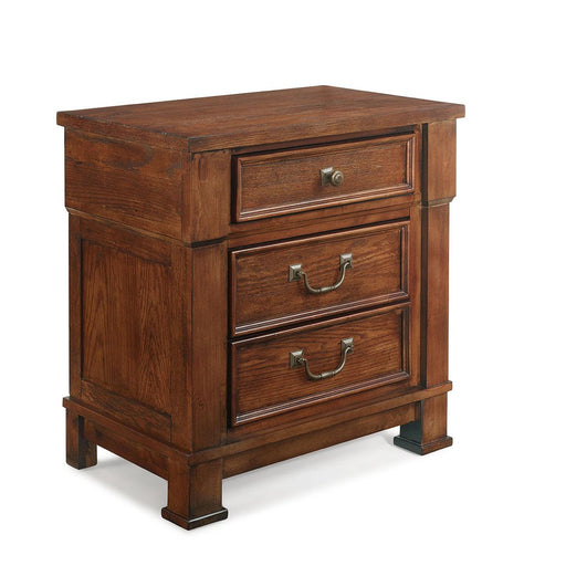 New Classic Furniture Providence 3 Drawer Nightstand in Dark Oak - Big's Furniture (NV) - Multi Location