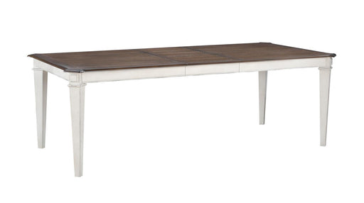 New Classic Furniture Anastasia Rectangular Dining Table in Antique Bisque - Big's Furniture (NV) - Multi Location