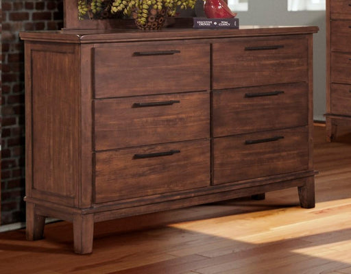 New Classic Furniture Cagney Dresser in Chestnut - Big's Furniture (NV) - Multi Location
