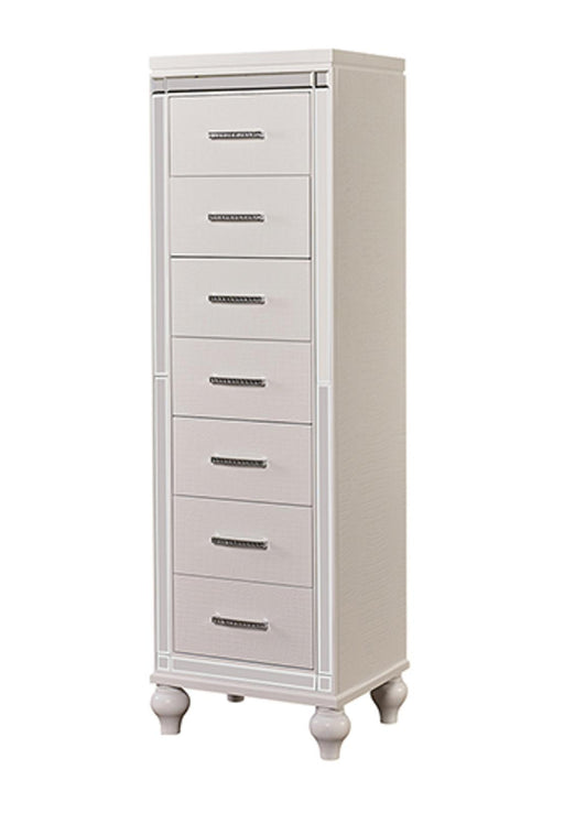 New Classic Furniture Valentino Lingerie Chest in White - Big's Furniture (NV) - Multi Location