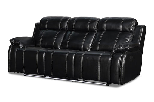 New Classic Fusion Dual Recliner Sofa in Black - Big's Furniture (NV) - Multi Location