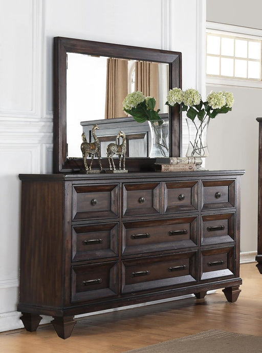 New Classic Sevilla Dresser in Walnut - Big's Furniture (NV) - Multi Location
